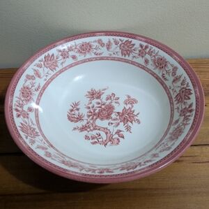 Churchill Indian Tree 9 1/2" Serving Bowl Made in England